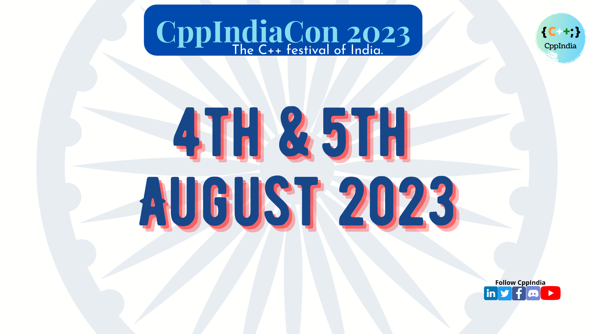 CppIndiaCon2023 Image